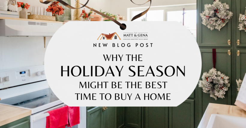 Why the Holiday Season Might Be the Best Time to Buy a Home